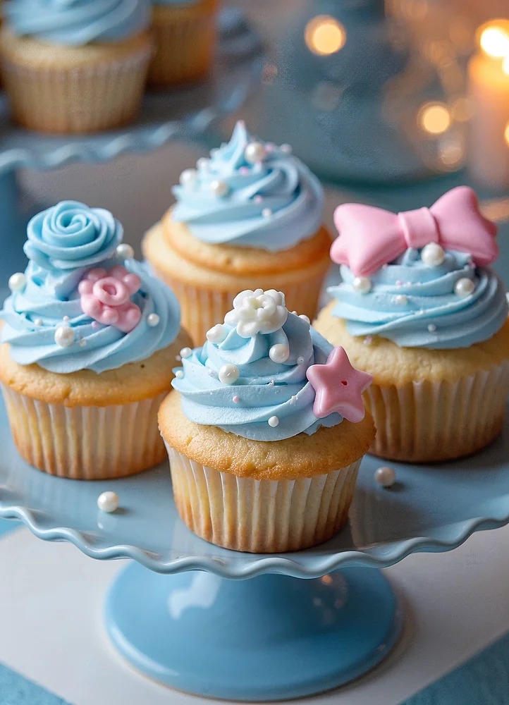 Baby Shower Cup Cakes