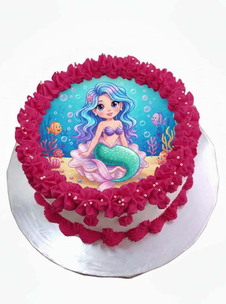 Marmaid Picture Cake