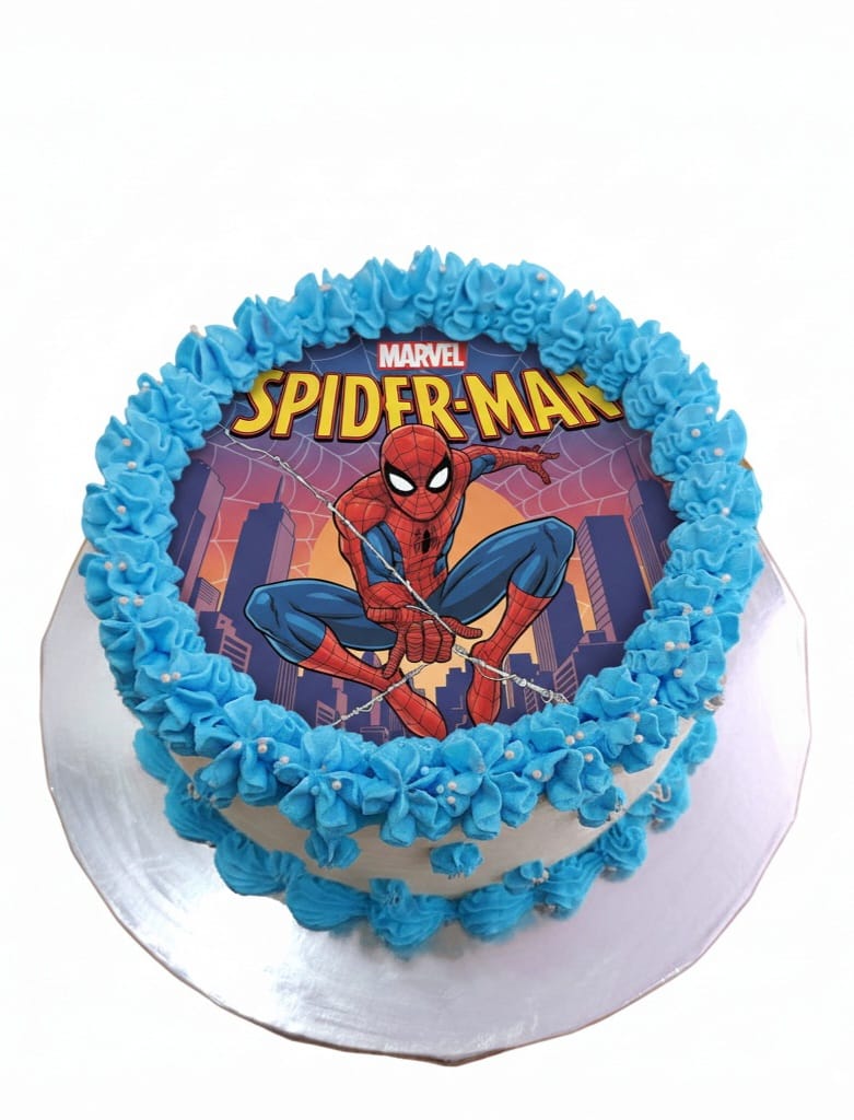 Spiderman Picture Cake
