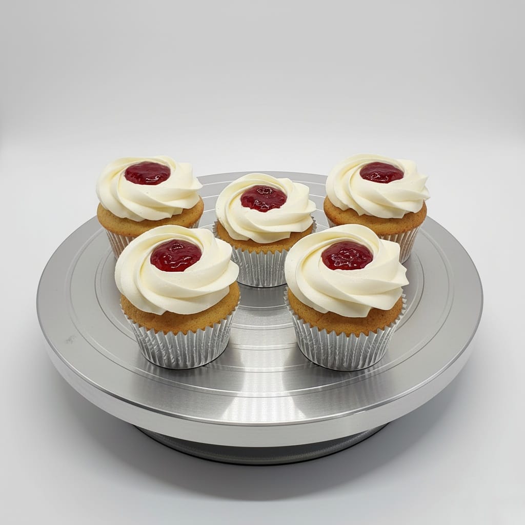 Victoria sponge with jam