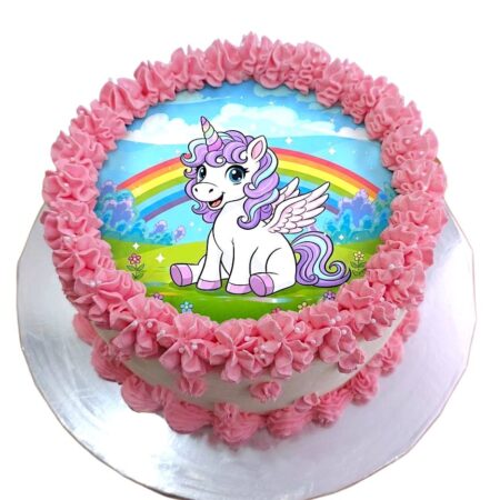 Unicorn Picture Cake