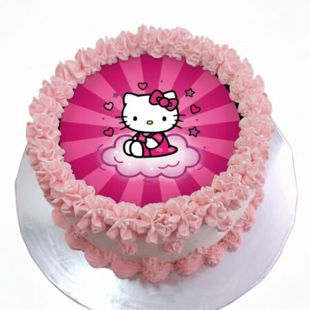 Hellow Kitty Picture Cake