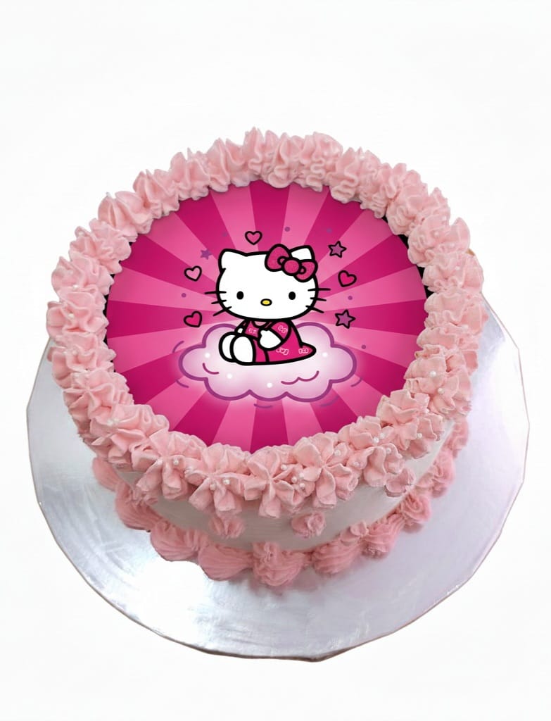 Hellow Kitty Picture Cake